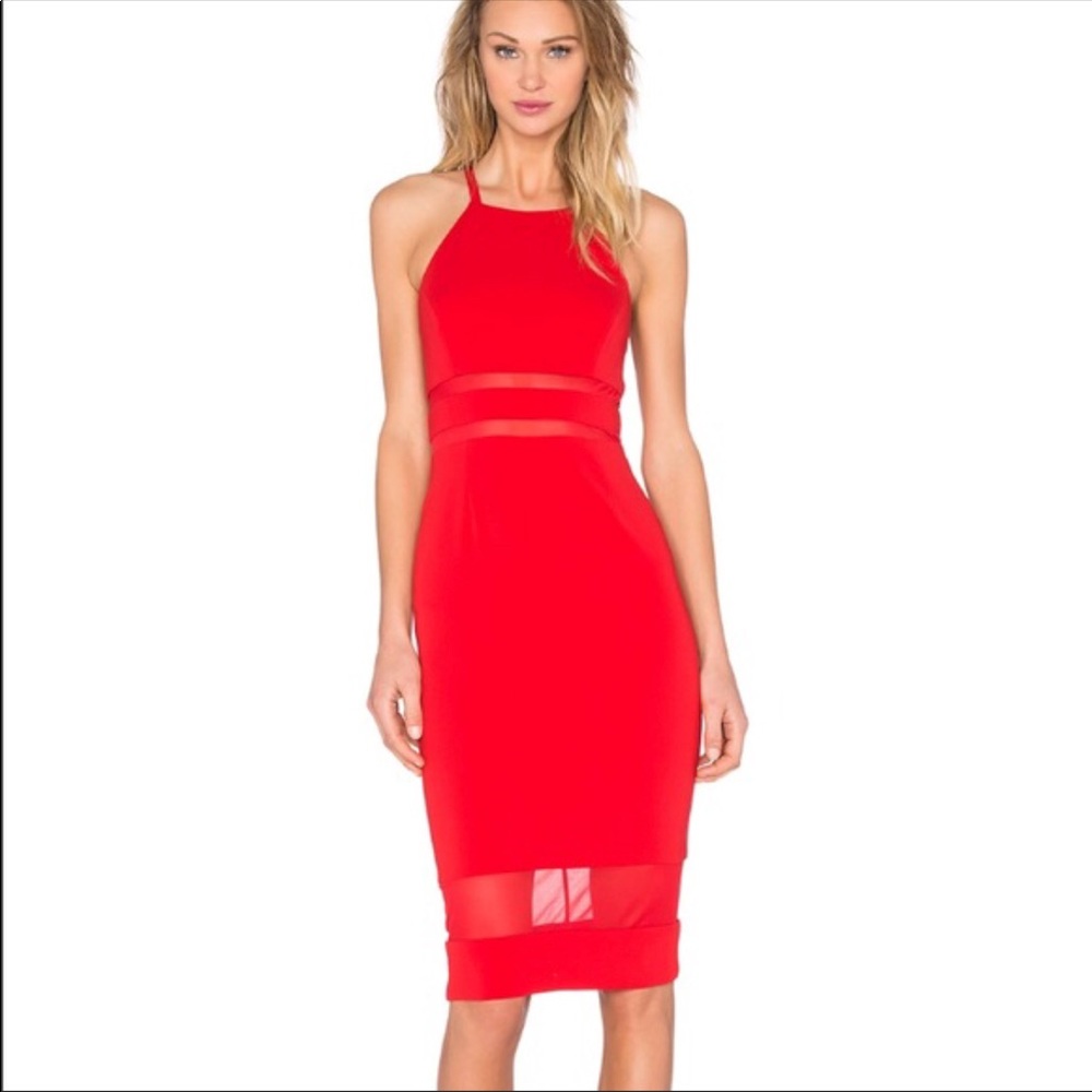 Jay Godfrey Mcguinn Red Dress